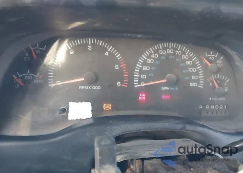 1998 Dodge Dakota Slt/Sport из США, поврежденный, VIN 1B7GL22X6WS766159